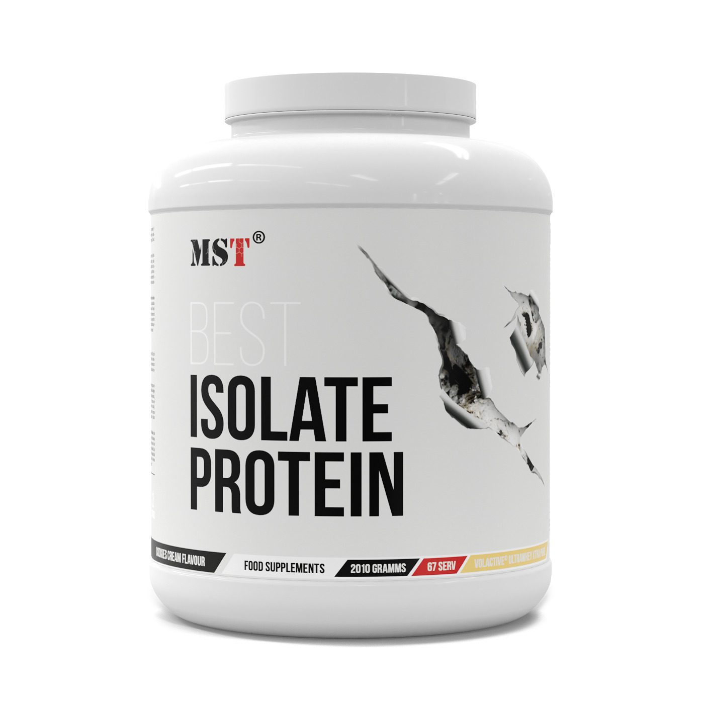 MST Best Isolate Protein 2010g Küpsised ja kreem — Cookies — Powder - image 1 of 2