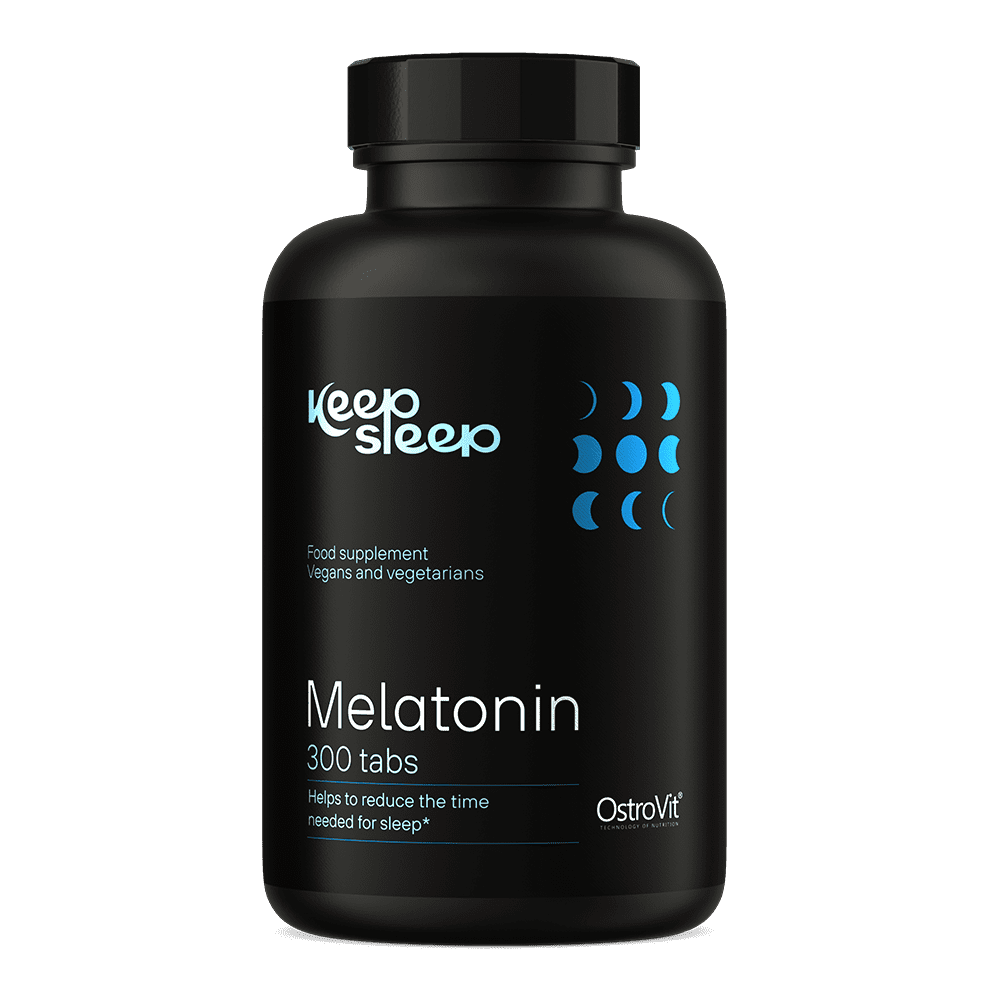 OstroVit Keep Sleep Melatonin 300tabs — Capsules view 1