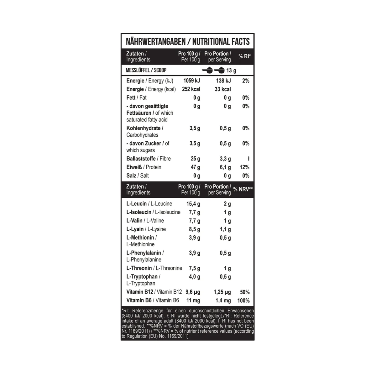 MST BCAA EAA 40serv Puuviljapunch — Powder view 4