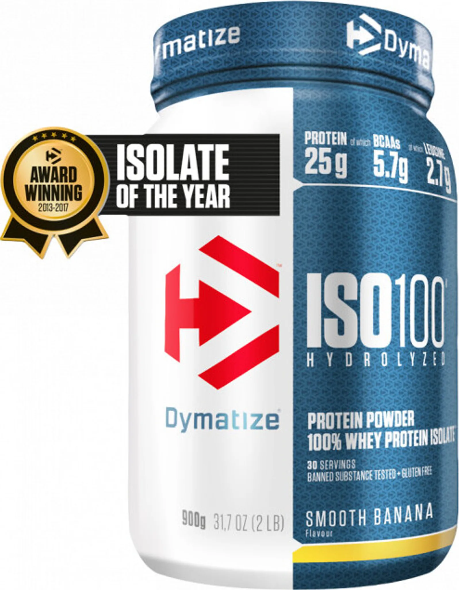 Dymatize ISO 100 932g Banaan — Banana — Powder - image 1 of 2
