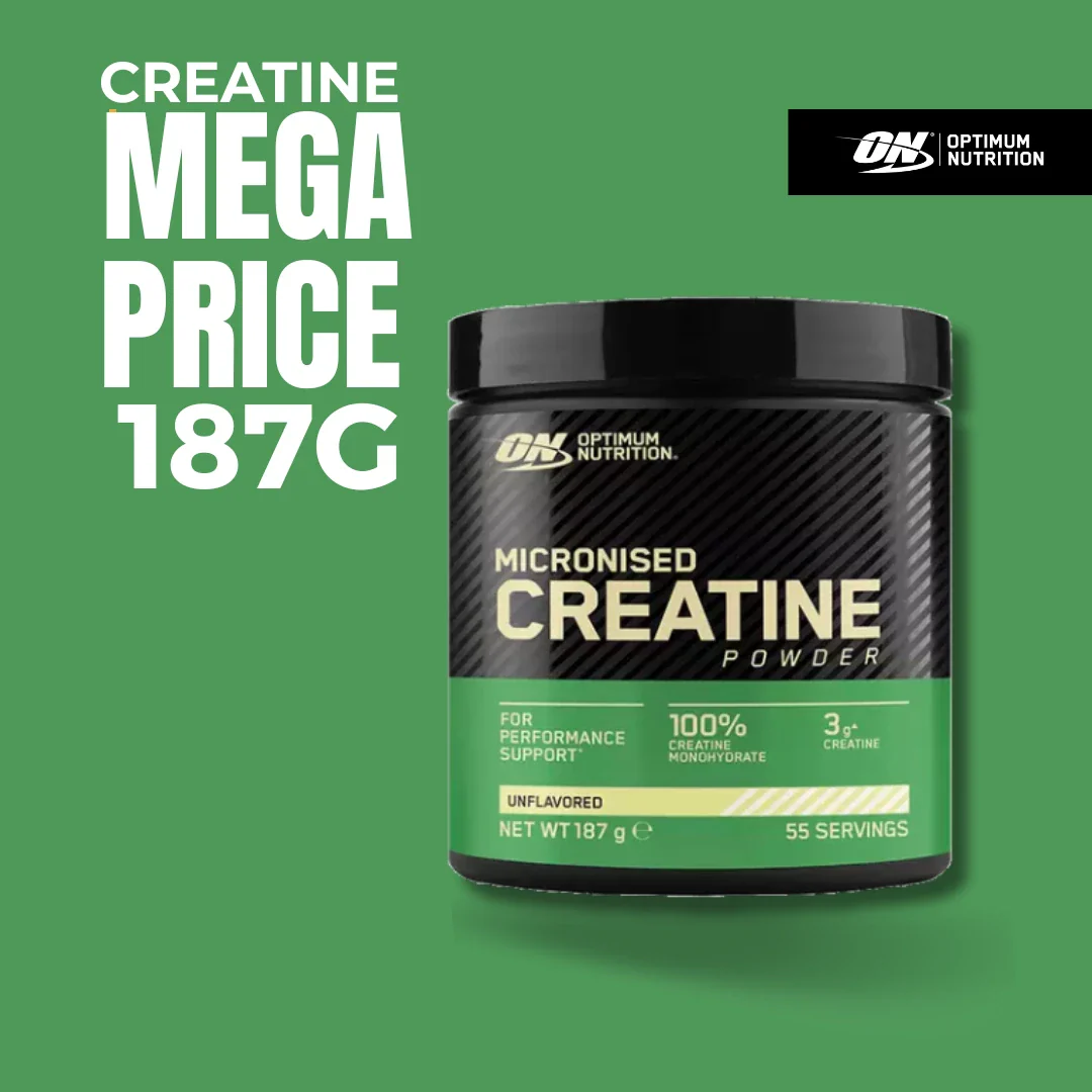 Optimum-nutrition Micronised Creatine 187g — Powder view 2