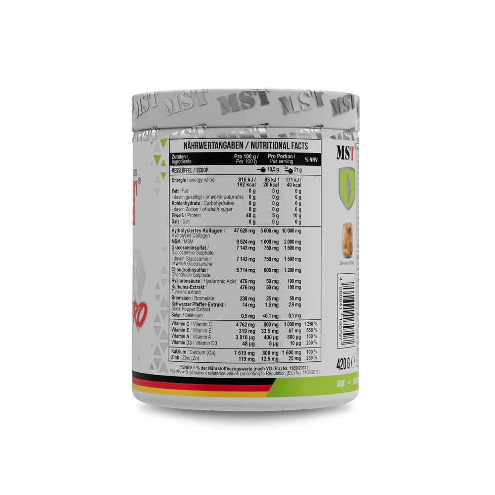 MST Flex Pro Sidrunijäätee 420g — Lemon — Powder view 2