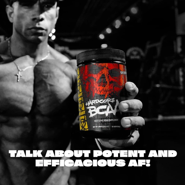 Mutant Hardcore BCAA 390g Sinine vaarikas — Blue Raspberry — Powder view 2