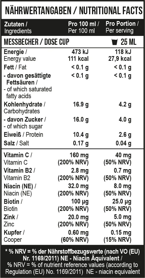 MST Collagen Peptides + Biotin 1000ml Apelsinimahl — Orange — Tabs view 4