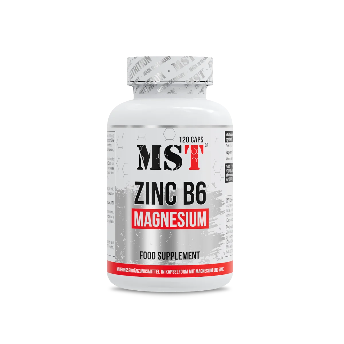 MST Zinc B6 Magnesium 120caps