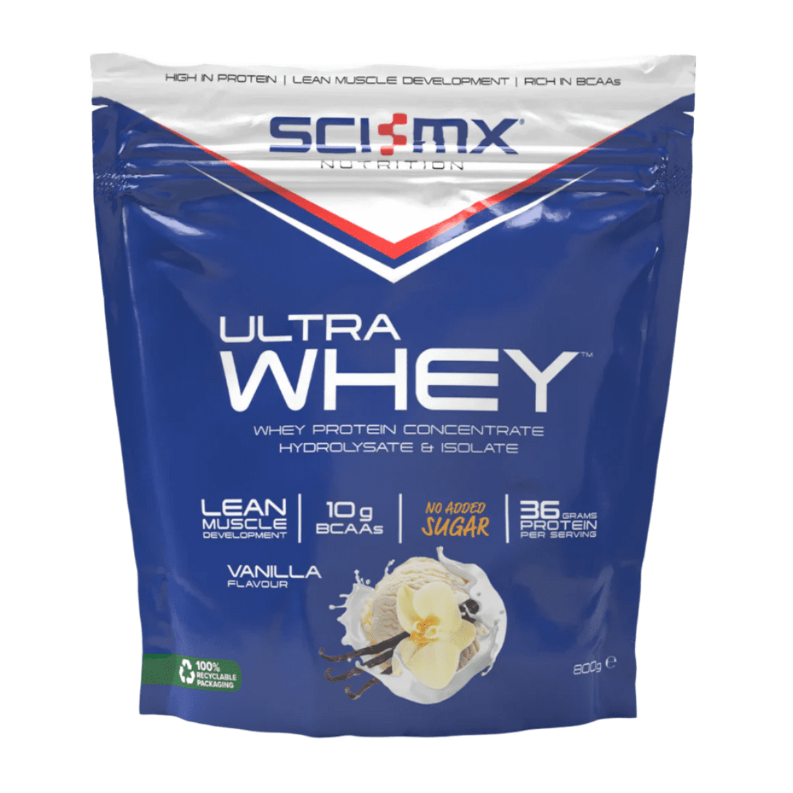 Sci-Mx Ultra Whey 2kg Vanill