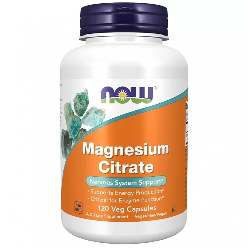 NOW Magnesium Citrate 120caps