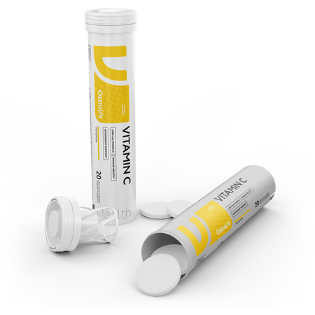 OstroVit Vitamin C 1000mg 20tabs — Tabs view 2
