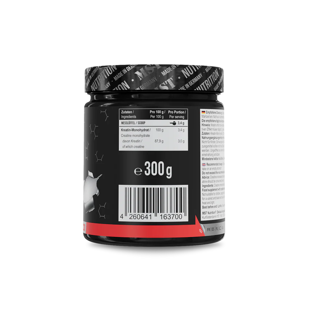 MST Creatine Micronized 300g Maitsestamata — Unflavored — Powder view 2