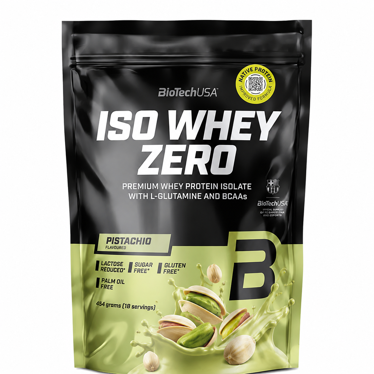 BIOTECHUSA ISO WHEY ZERO 454g Pistaasia