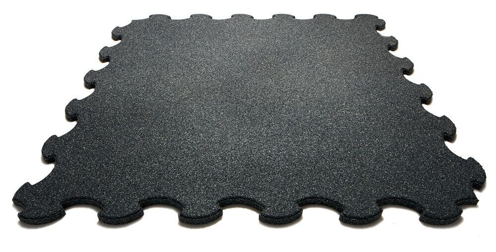 Pusle kummimatt 100 X 100 X 2,2 cm must - image 1 of 3