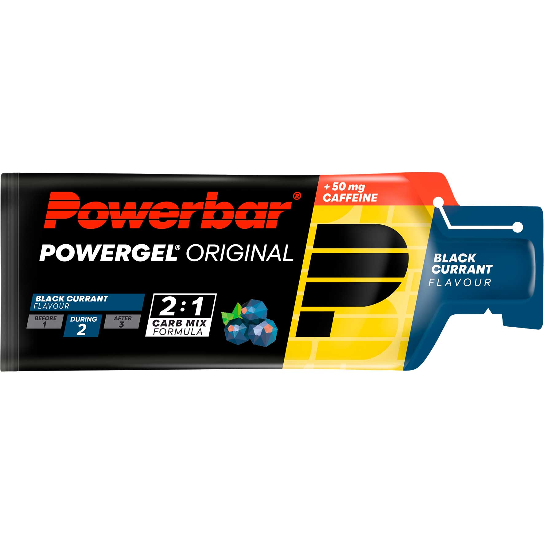 PowerBar PowerGel Original 41g Mustsõstar — Currant — Powder view 1