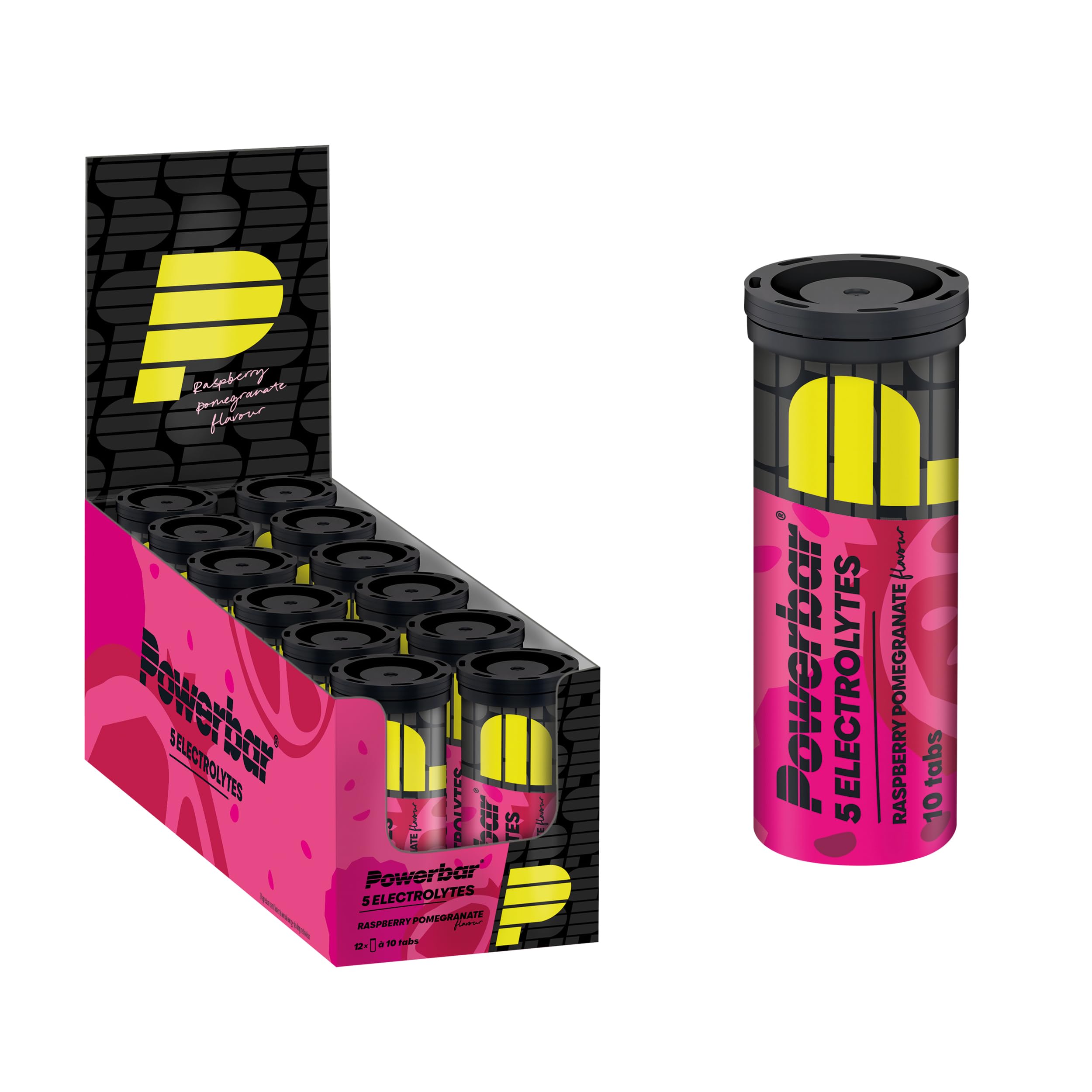 PowerBar 5 Electrolytes 10tabs Vaarika-granaatõuna — Apple — Tabs view 2