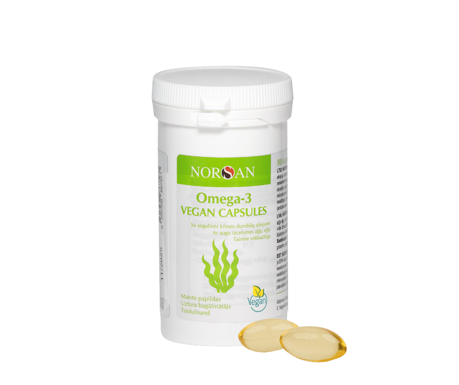 Omega-3 Vegan, kapslid, 80 tk. — Capsules view 2